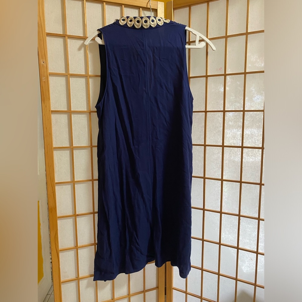 NWT Lilly Pulitzer Jane Shift Dress Preppy True Navy Blue
Coastal Beachy Size 6 - Picture 4 of 9